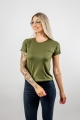 Baby Look Verde Militar Lisa