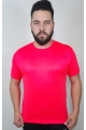 Camiseta Dry Fit Esportiva Vermelha Lisa