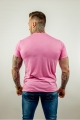 Camiseta Poliviscose Rosa Pink Personalizada