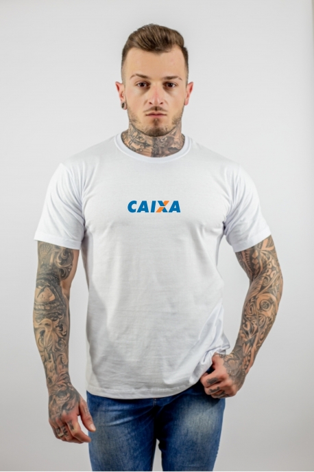 Camiseta 30/1 Cardado 02 Cores Impressão Frente