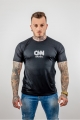 Camiseta Poliviscose Preta Personalizada