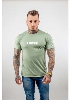 Camiseta Poliviscose Verde Limão Personalizada