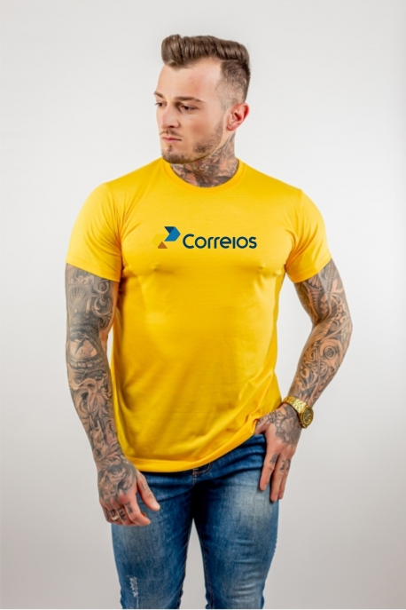 Camiseta Poliviscose 03 Cores Impressão Frente e Verso